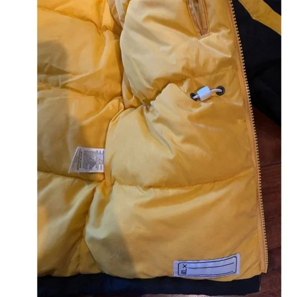 Columbia Core Interchange Gray/Gold youth 8 Lined Jacket RN69724 CA05367